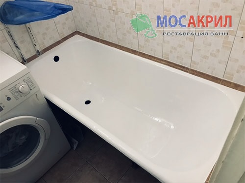 Реставрация ванны акрилом в Кокошкино