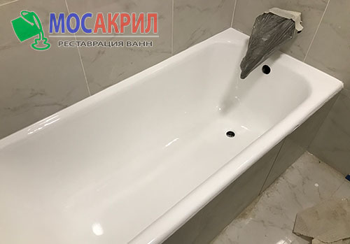 Реставрация ванны акрилом в Одинцово