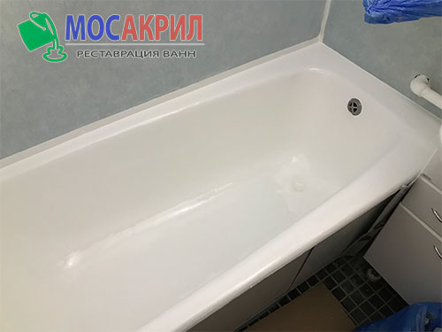 Реставрация ванны акрилом в Томилино
